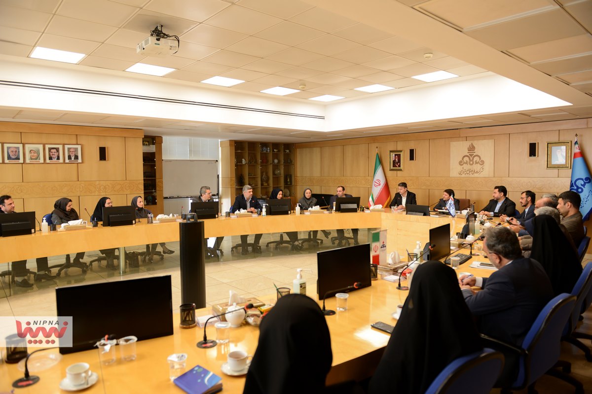 آیین تکریم و معارفه سرپرست روابط عمومی شرکت ملی صنایع پتروشیمی 6