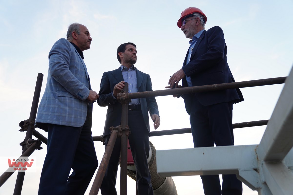 بازدید سرپرست شرکت ملی صنایع پتروشیمی از شرکت های پتروشیمی اروند، کارون و رازی در منطقه ویژه اقتصادی پتروشیمی 4