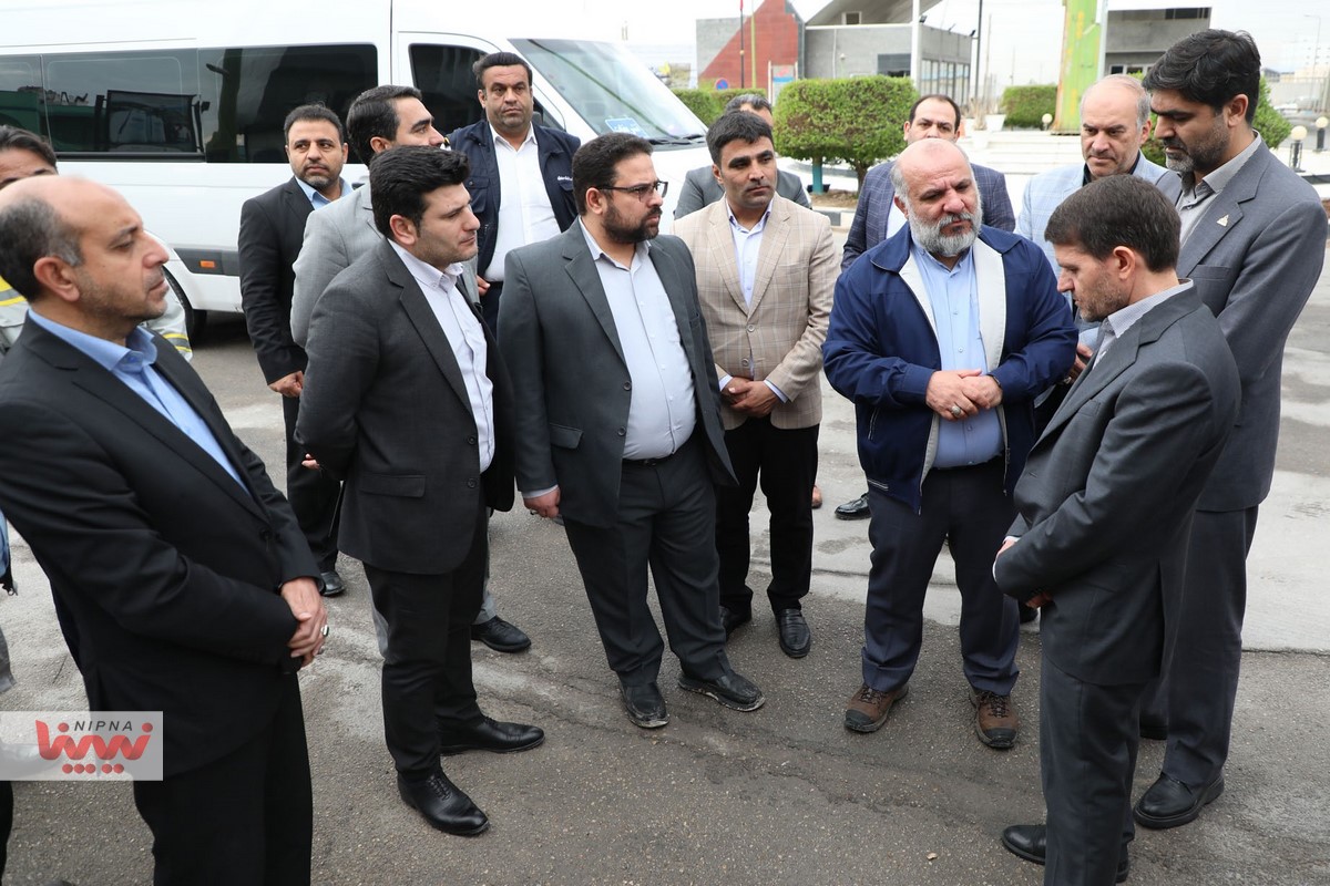 بازدید سرپرست شرکت ملی صنایع پتروشیمی از شرکت های پتروشیمی اروند، کارون و رازی در منطقه ویژه اقتصادی پتروشیمی 10