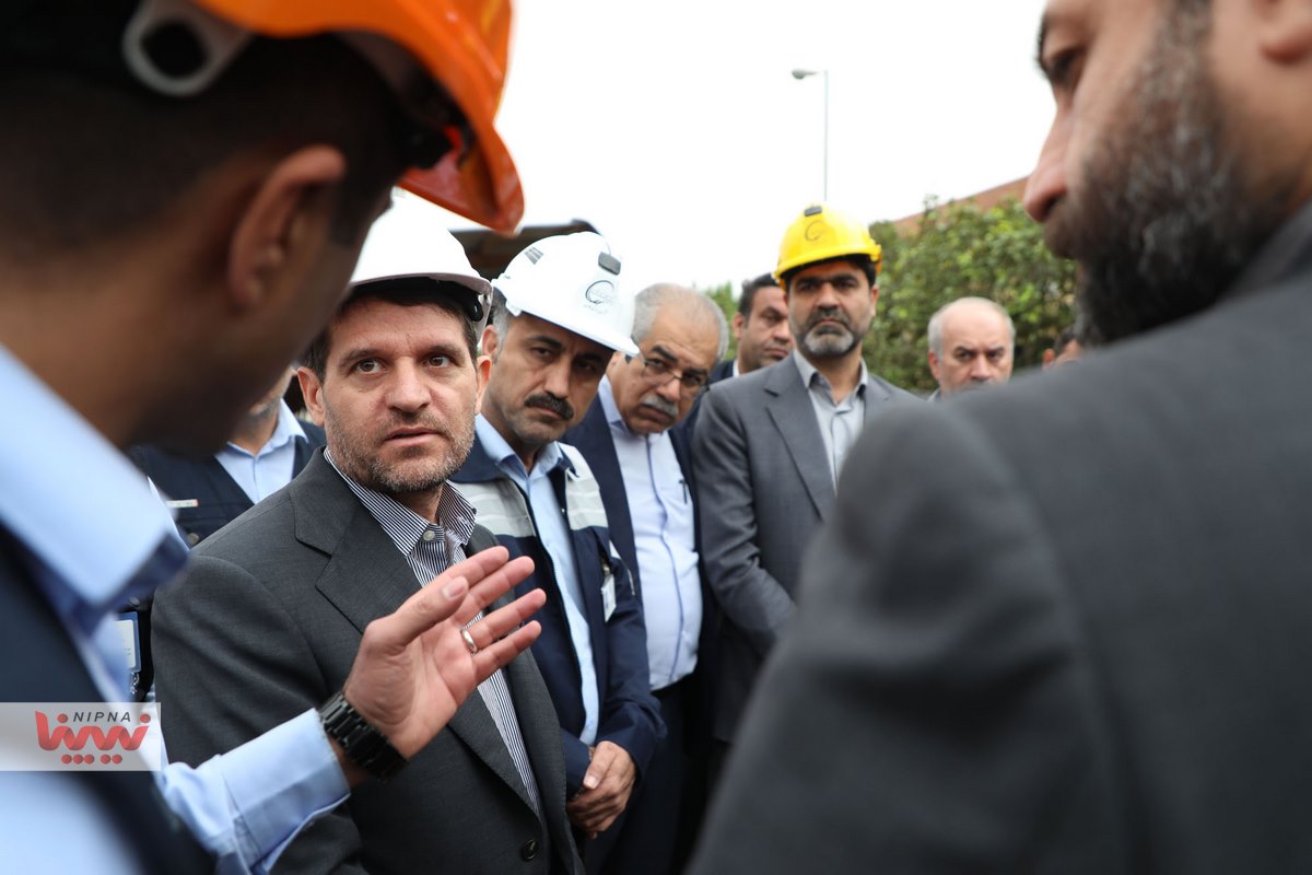 بازدید سرپرست شرکت ملی صنایع پتروشیمی از شرکت های پتروشیمی اروند، کارون و رازی در منطقه ویژه اقتصادی پتروشیمی 13
