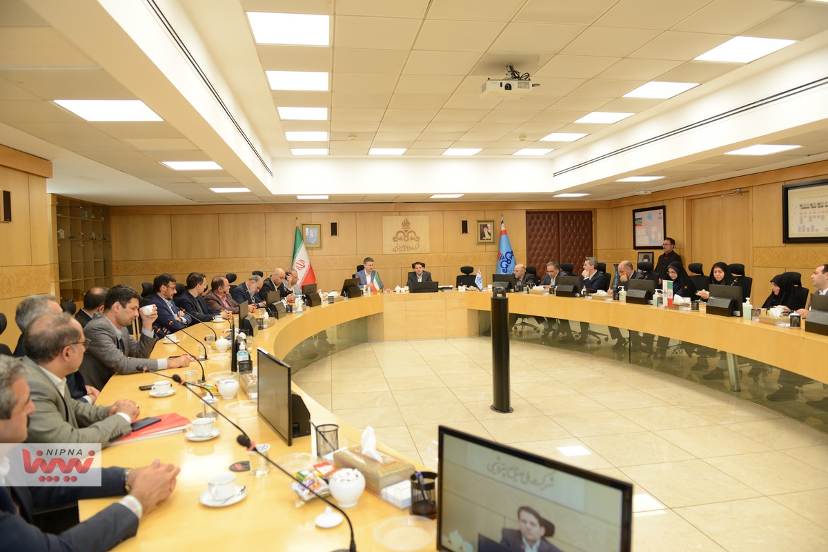 مراسم تودیع و معارفه مدیر کنترل تولید شرکت ملی صنایع پتروشیمی  13