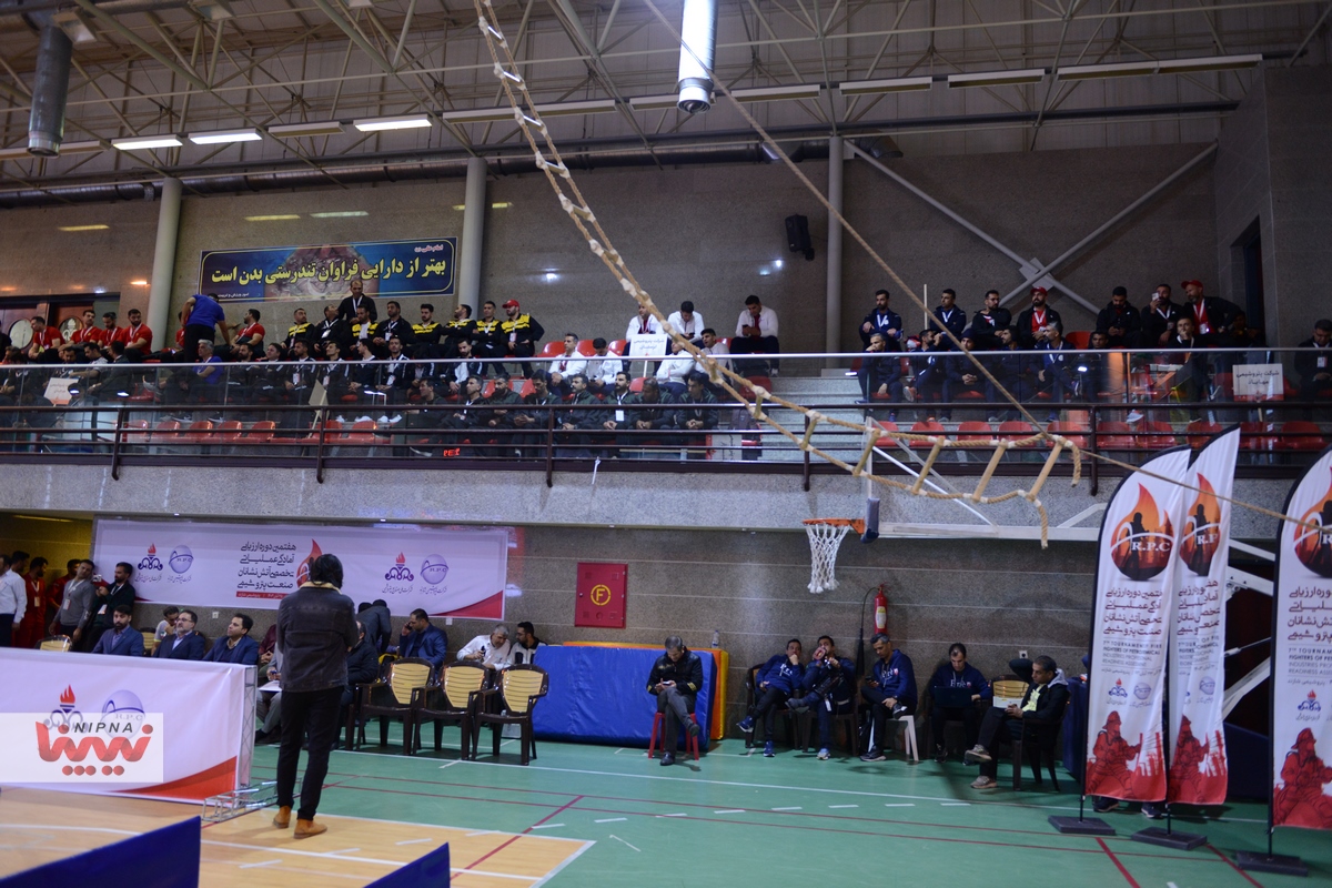 هفتمین دوره ارزیابی آمادگی عملیاتی - تخصصی آتش نشانان صنعت پتروشیمی 32