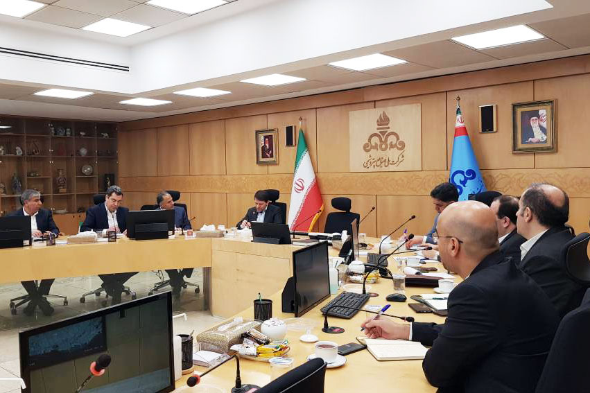 نشست مشترک مدیران عامل شرکت ملی صنایع پتروشیمی و بانک تجارت 1