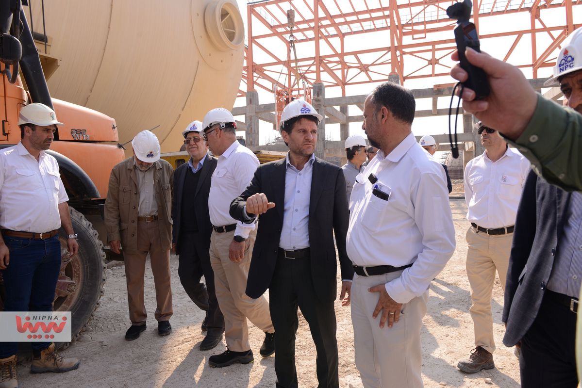 بازدید معاون وزیر نفت و مدیرعامل شرکت ملی صنایع پتروشیمی از پتروپالایش کنگان 8