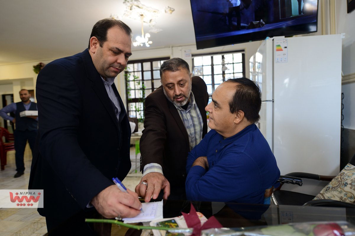 بازدید مدیرعامل شرکت ملی صنایع پتروشیمی از آسایشگاه ثارالله 7