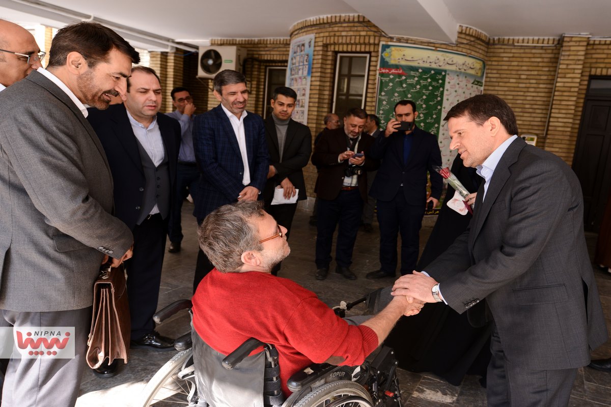 بازدید مدیرعامل شرکت ملی صنایع پتروشیمی از آسایشگاه ثارالله 12