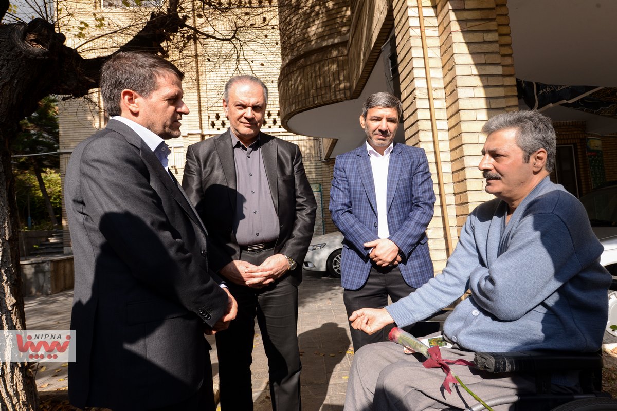 بازدید مدیرعامل شرکت ملی صنایع پتروشیمی از آسایشگاه ثارالله 13