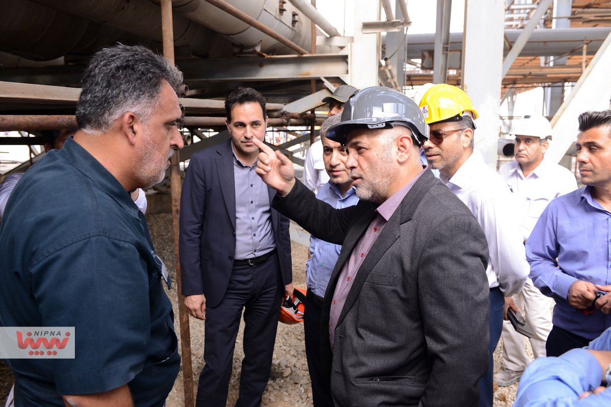 بازدید میدانی سرپرست مدیریت کنترل تولید شرکت ملی صنایع پتروشیمی از آخرین وضعیت پیشرفت اجرای پروژه های اسکله 12،11،10،9،8،7 و اسکله های 16 و 17 عسلویه 1