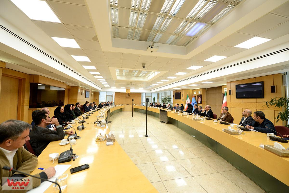 آیین معارفه مدیر برنامه ریزی و توسعه و رئیس کل امور بین الملل شرکت ملی صنایع پتروشیمی 10