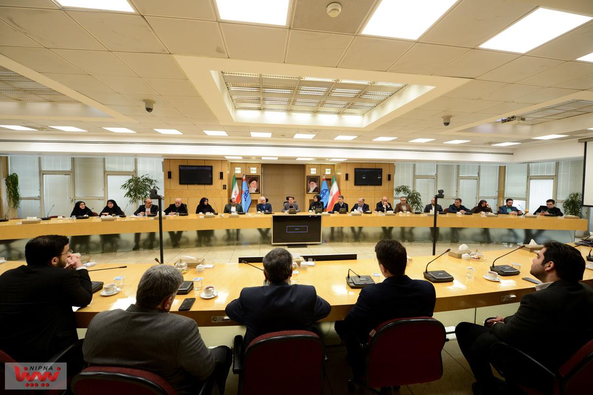 آیین معارفه مدیر برنامه ریزی و توسعه و رئیس کل امور بین الملل شرکت ملی صنایع پتروشیمی 11