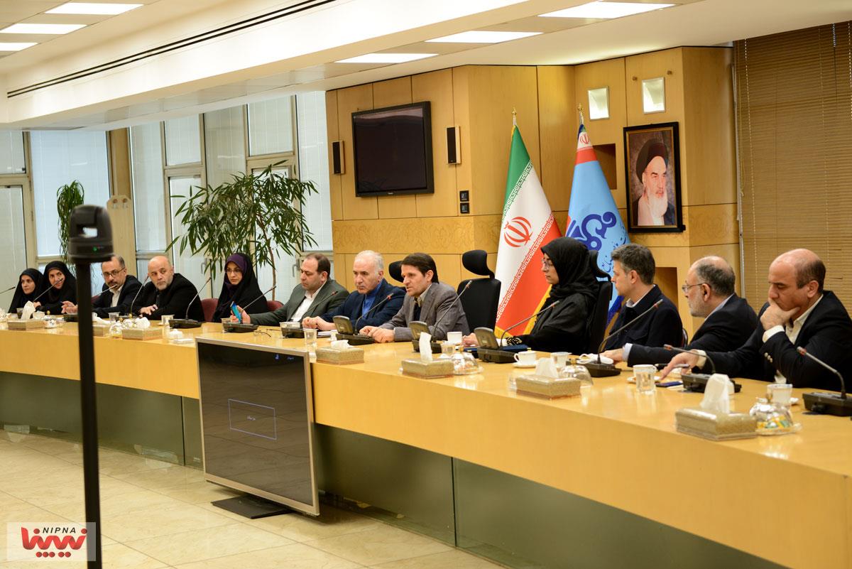 آیین معارفه مدیر برنامه ریزی و توسعه و رئیس کل امور بین الملل شرکت ملی صنایع پتروشیمی 12