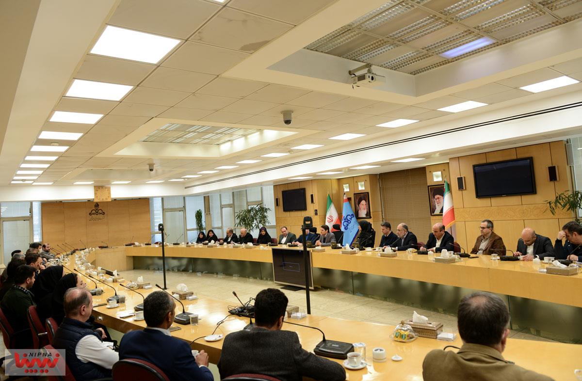 آیین معارفه مدیر برنامه ریزی و توسعه و رئیس کل امور بین الملل شرکت ملی صنایع پتروشیمی 15