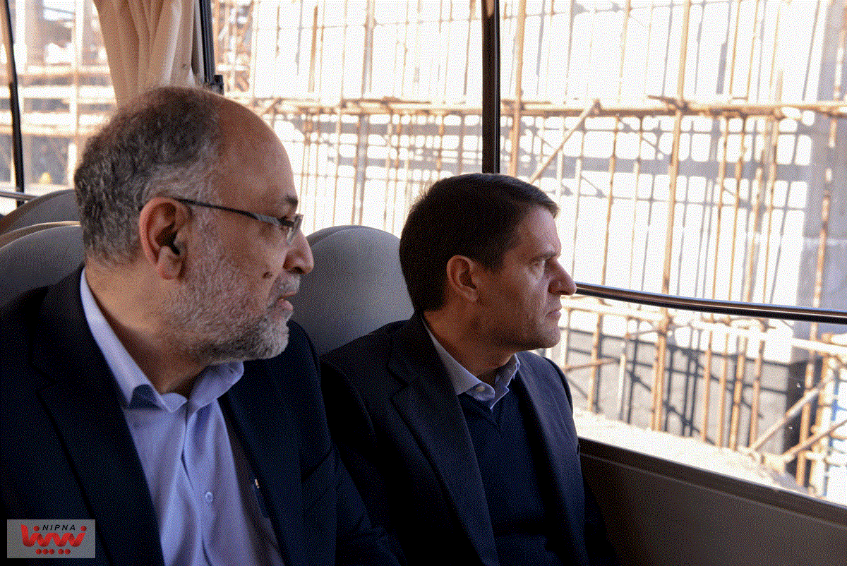 بازدید حسن عباس زاده معاون وزیر نفت و مدیرعامل شرکت ملی صنایع پتروشیمی از طرح پتروشیمی سلمان فارسی 20