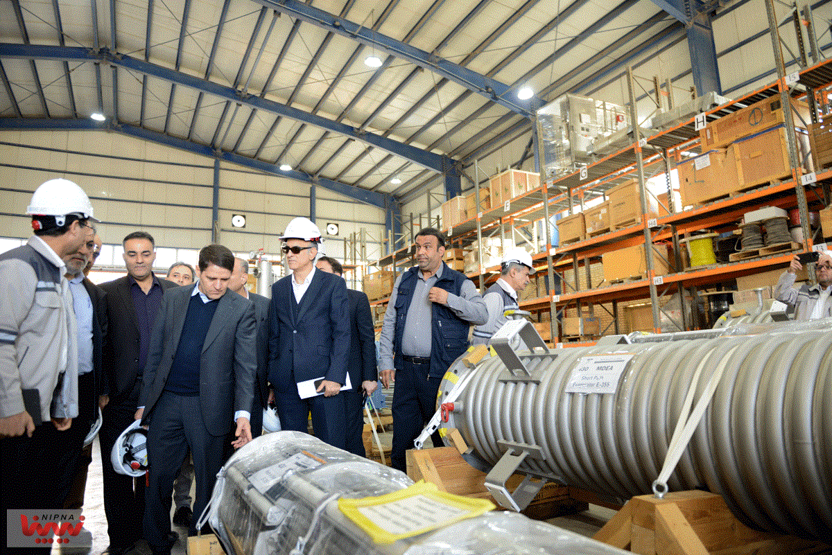 بازدید حسن عباس زاده معاون وزیر نفت و مدیرعامل شرکت ملی صنایع پتروشیمی از پارک پتروشیمی پتروناد 12