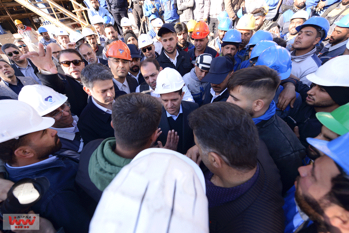 بازدید حسن عباس زاده معاون وزیر نفت و مدیرعامل شرکت ملی صنایع پتروشیمی از پارک پتروشیمی پتروناد 15