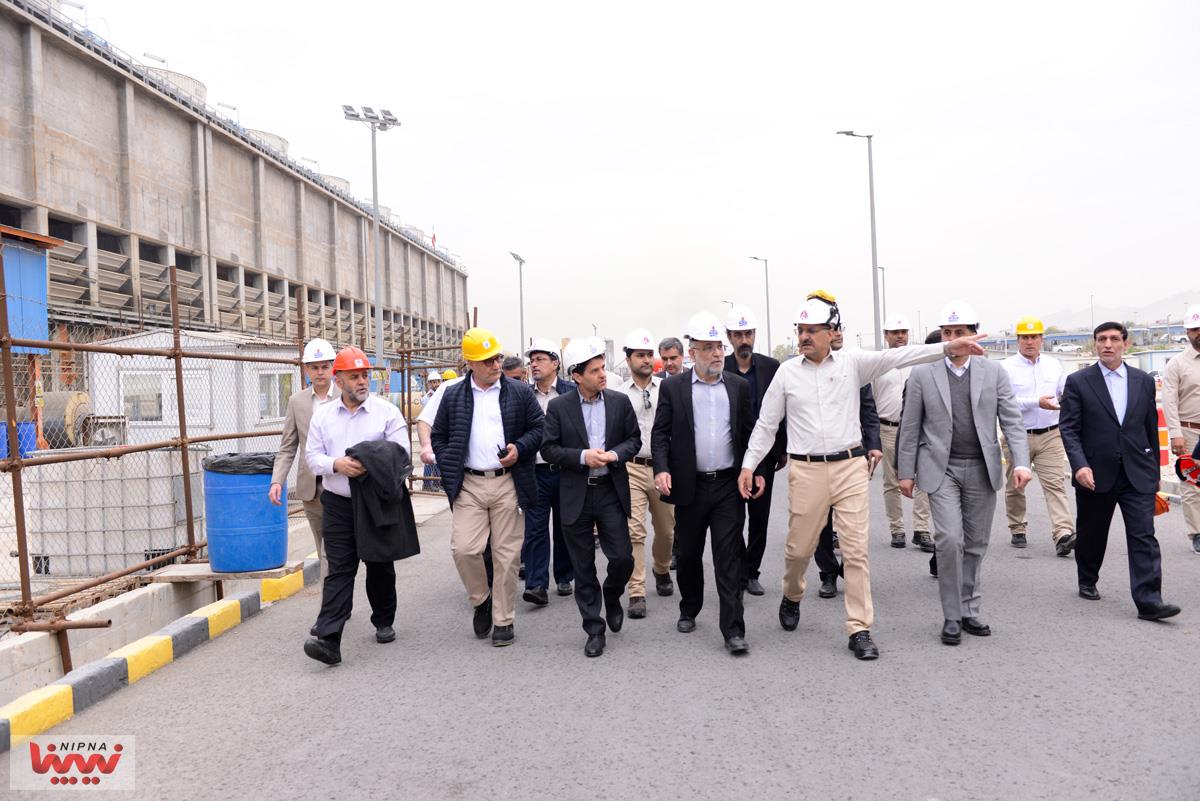 بازدید مدیرعامل شرکت ملی صنایع پتروشیمی از روند ساخت و پیشرفت طرح های توسعه ای الفین کنگان، سروش مهستان، نگین مهستان و پلیمر کنگان 57
