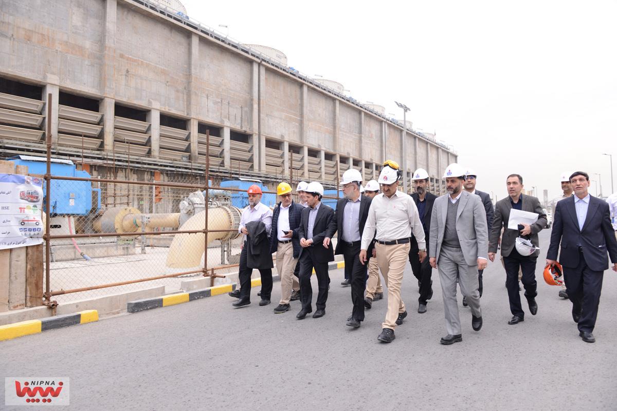 بازدید مدیرعامل شرکت ملی صنایع پتروشیمی از روند ساخت و پیشرفت طرح های توسعه ای الفین کنگان، سروش مهستان، نگین مهستان و پلیمر کنگان 58