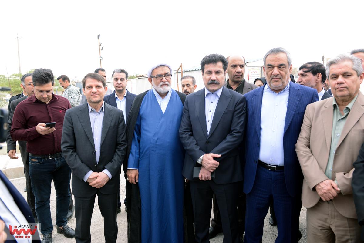 بازدید مدیرعامل شرکت ملی صنایع پتروشیمی از بیمارستان در شهرستان ماهشهر 1