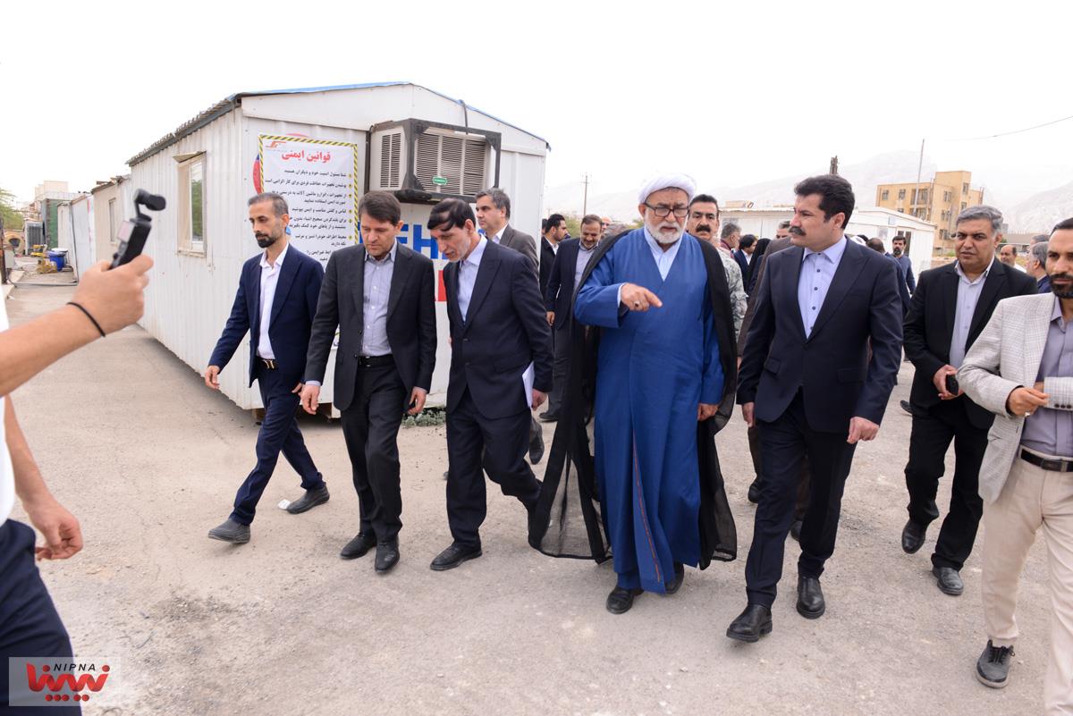 بازدید مدیرعامل شرکت ملی صنایع پتروشیمی از بیمارستان در شهرستان ماهشهر 3