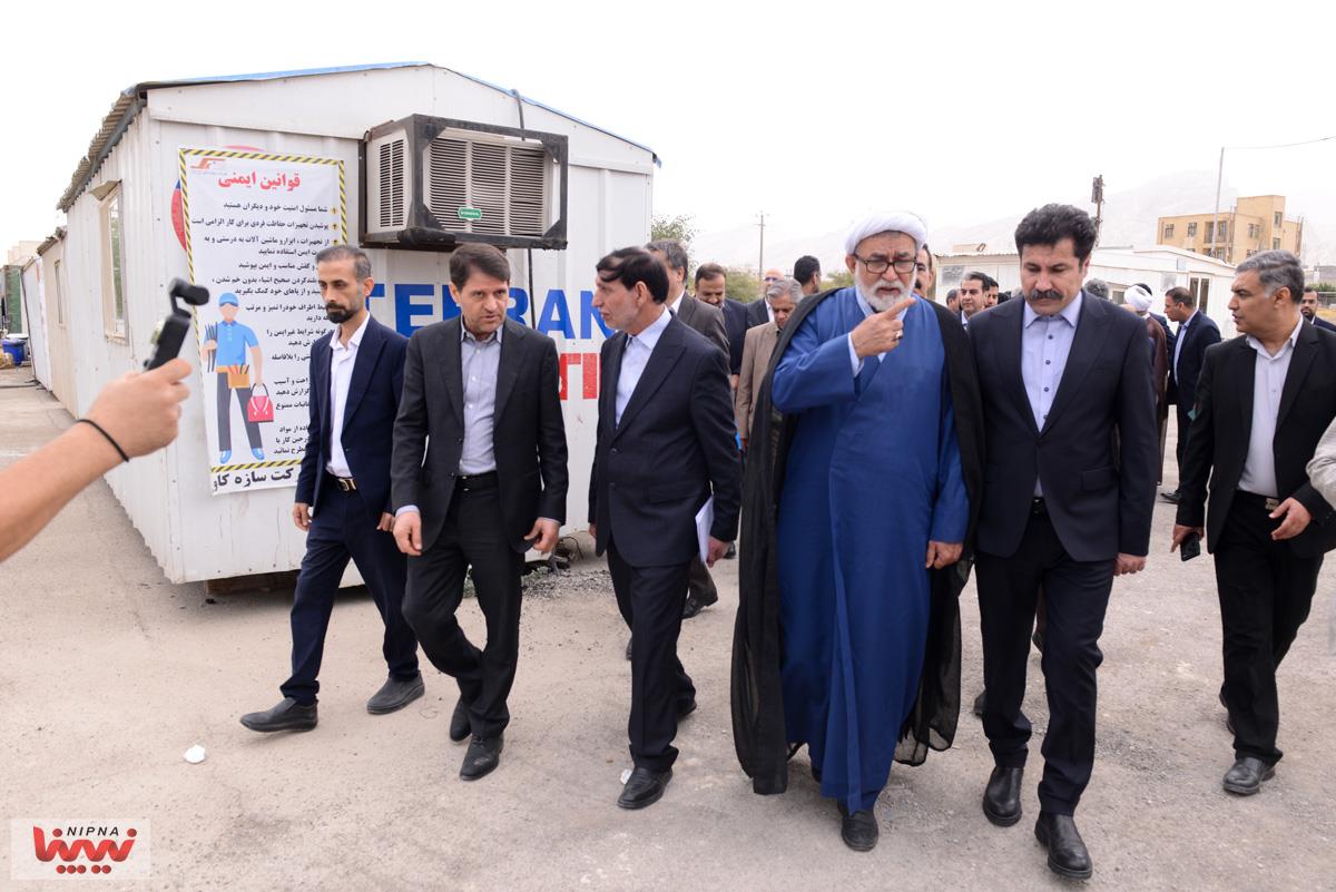 بازدید مدیرعامل شرکت ملی صنایع پتروشیمی از بیمارستان در شهرستان ماهشهر 4