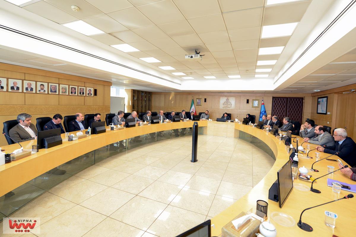 آیین تکریم و معارفه سرپرست مدیریت سرمایه گذاری و نیز رئیس کل امور مجامع و سهام شرکت ملی صنایع پتروشیمی 22