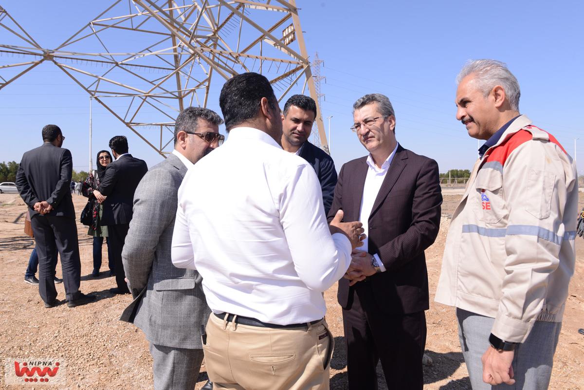 آیین اجرای فاز سوم کاشت 500 هزار اصله درخت حرا در خوریات شهرستان بندر ماهشهر توسط شرکت های مستقر در منطقه ویژه اقتصادی پتروشیمی 35