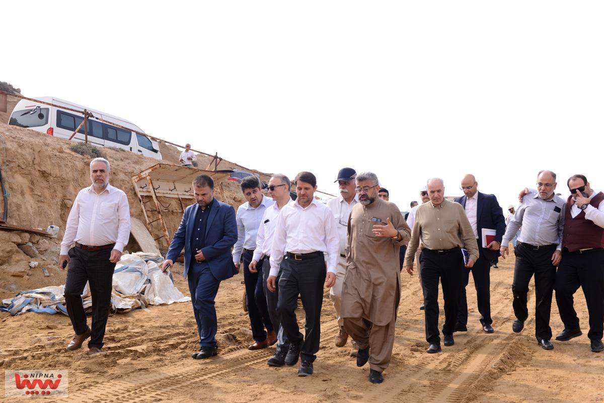 بازدید مدیرعامل شرکت ملی صنایع پتروشیمی از مخازن ذخیره اسکله های بارگیری و آبگیر وآب شیرین کن بندر شهید بهشتی و یوتیلتی متمرکز 27