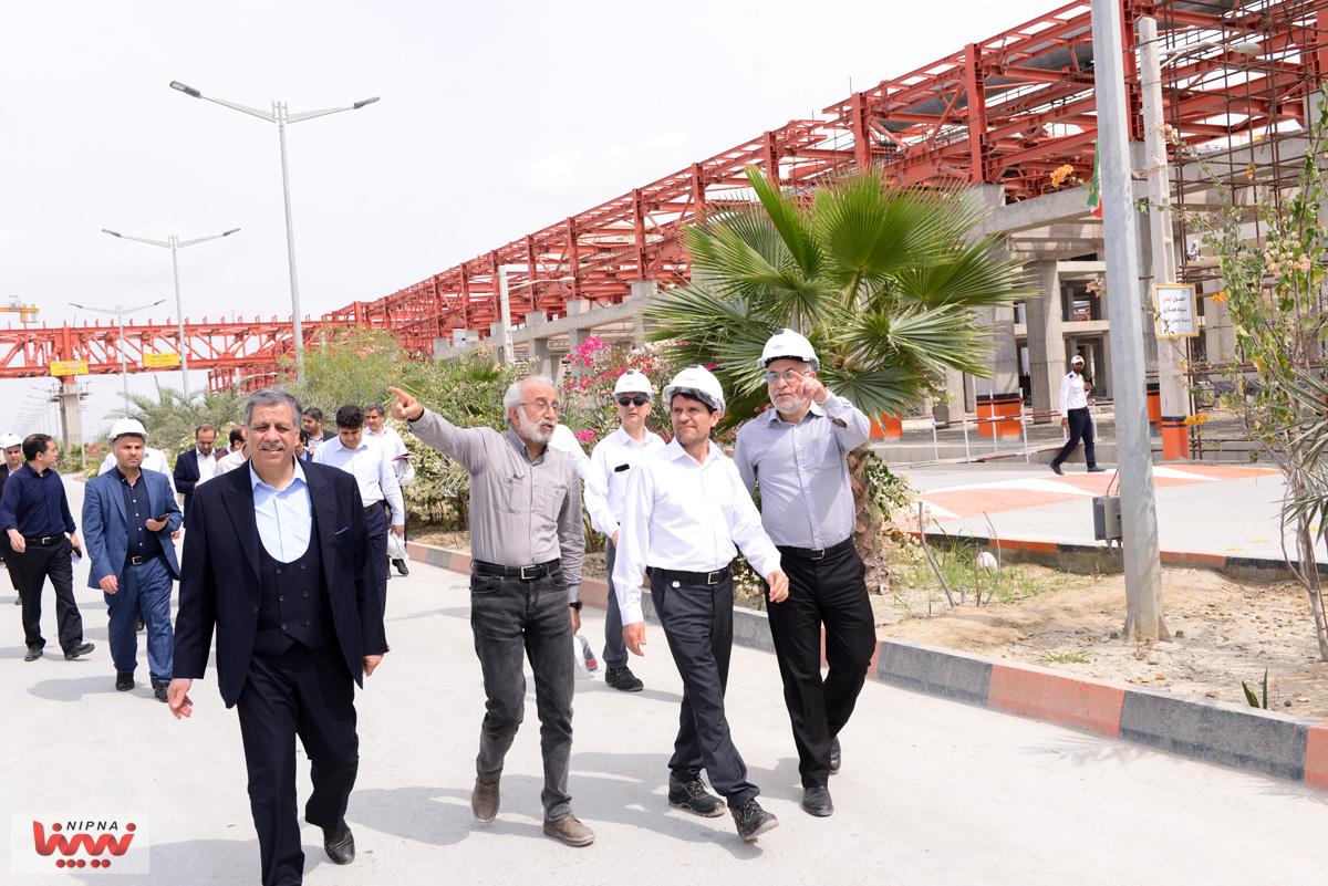 بازدید مدیرعامل شرکت ملی صنایع پتروشیمی از طرح پتروشیمی کیمیا صنعت مبنا(فاز اول) و طرح پتروشیمی گسترش صنایع شیمیایی سینا 19