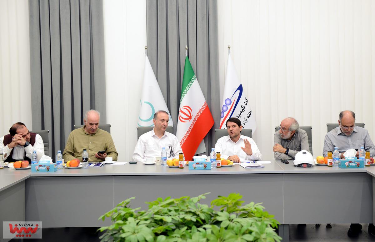 بازدید مدیرعامل شرکت ملی صنایع پتروشیمی از طرح پتروشیمی کیمیا صنعت مبنا(فاز اول) و طرح پتروشیمی گسترش صنایع شیمیایی سینا 20