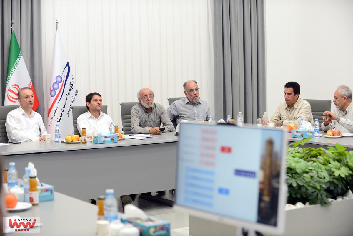 بازدید مدیرعامل شرکت ملی صنایع پتروشیمی از طرح پتروشیمی کیمیا صنعت مبنا(فاز اول) و طرح پتروشیمی گسترش صنایع شیمیایی سینا 23