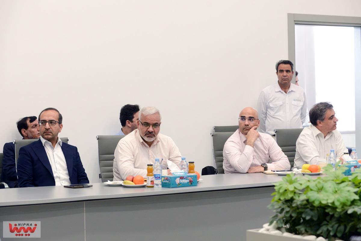 بازدید مدیرعامل شرکت ملی صنایع پتروشیمی از طرح پتروشیمی کیمیا صنعت مبنا(فاز اول) و طرح پتروشیمی گسترش صنایع شیمیایی سینا 24