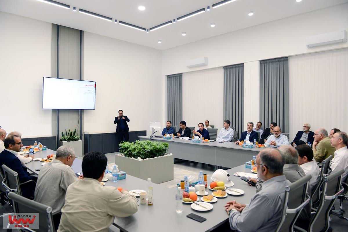 بازدید مدیرعامل شرکت ملی صنایع پتروشیمی از طرح پتروشیمی کیمیا صنعت مبنا(فاز اول) و طرح پتروشیمی گسترش صنایع شیمیایی سینا 26