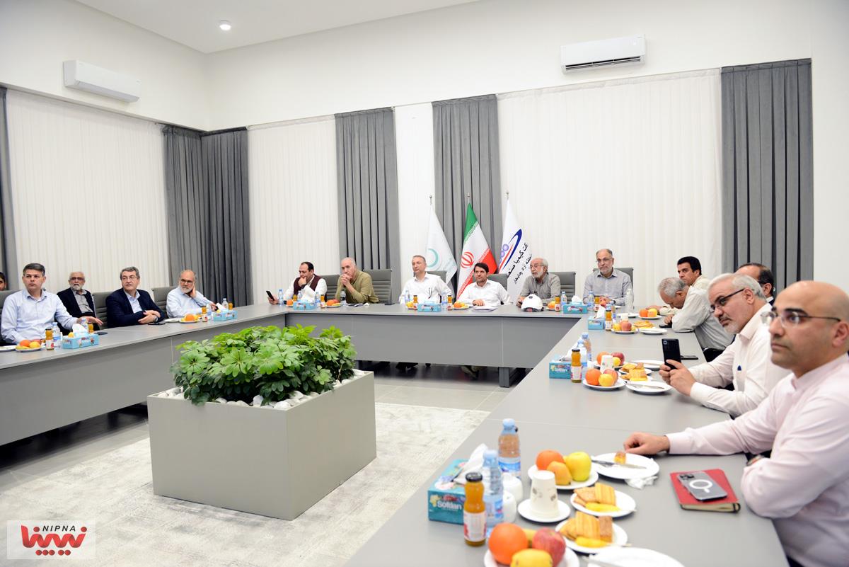 بازدید مدیرعامل شرکت ملی صنایع پتروشیمی از طرح پتروشیمی کیمیا صنعت مبنا(فاز اول) و طرح پتروشیمی گسترش صنایع شیمیایی سینا 27