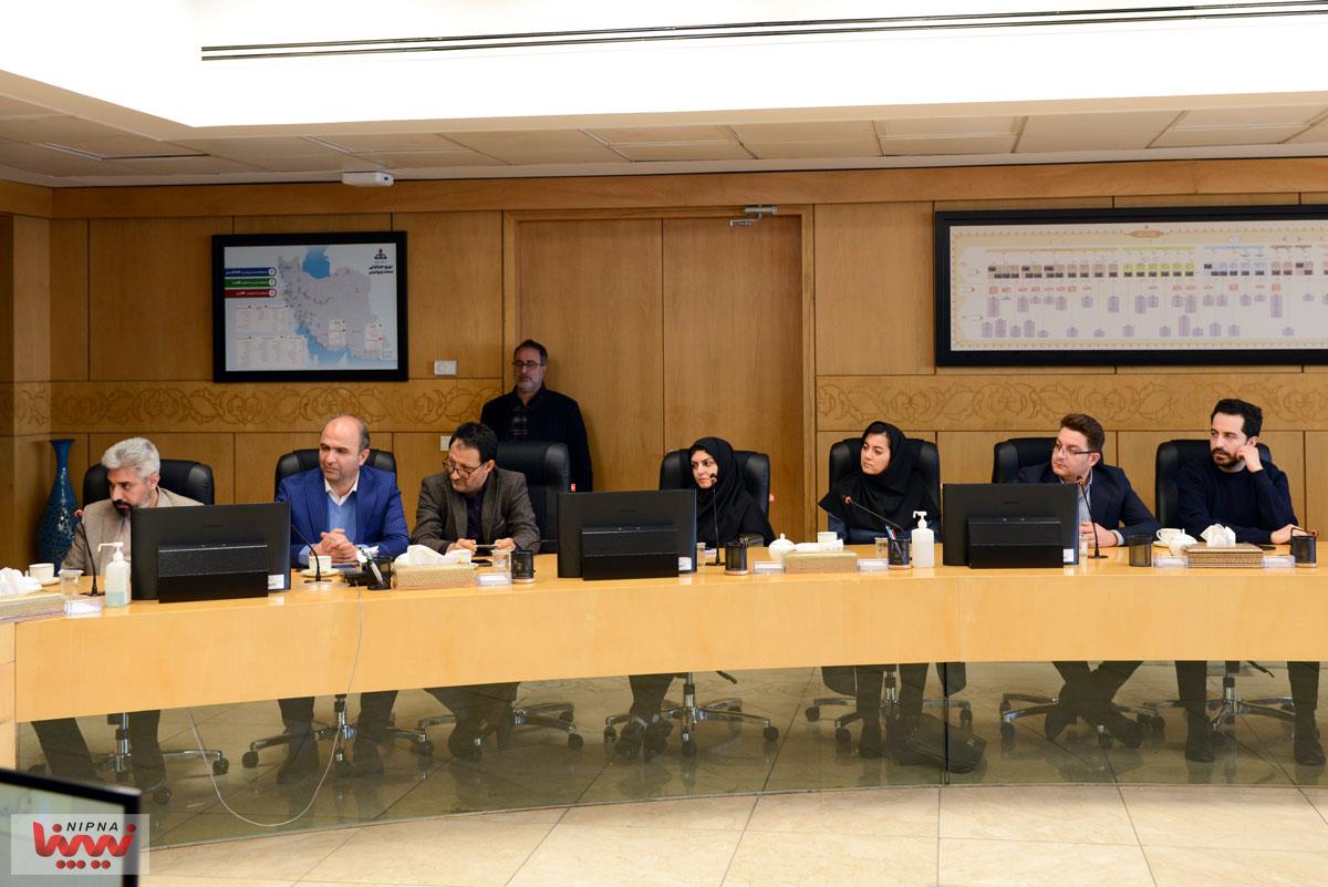 آیین تکریم و معارفه سرپرست مدیریت توسعه صنایع پایین دستی پتروشیمی 9