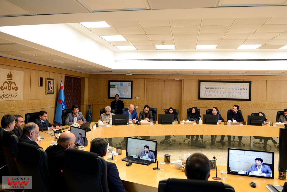 آیین تکریم و معارفه سرپرست مدیریت توسعه صنایع پایین دستی پتروشیمی 13