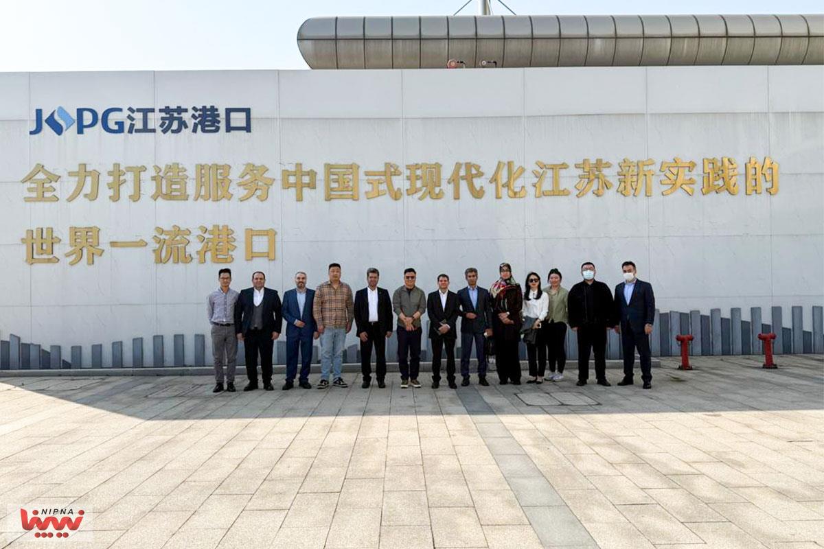 بازدید مدیرعامل شرکت ملی صنایع پتروشیمی از زیر ساخت های لجستیک چین در حاشیه برگزاری نمایشگاه chinaplas 2025 1