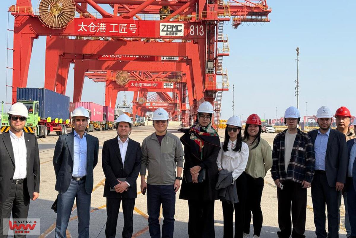 بازدید مدیرعامل شرکت ملی صنایع پتروشیمی از زیر ساخت های لجستیک چین در حاشیه برگزاری نمایشگاه chinaplas 2025 6