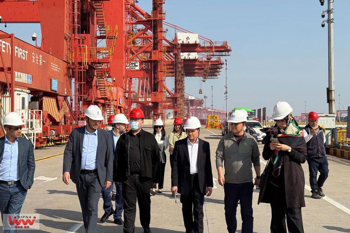 بازدید مدیرعامل شرکت ملی صنایع پتروشیمی از زیر ساخت های لجستیک چین در حاشیه برگزاری نمایشگاه chinaplas 2025 9