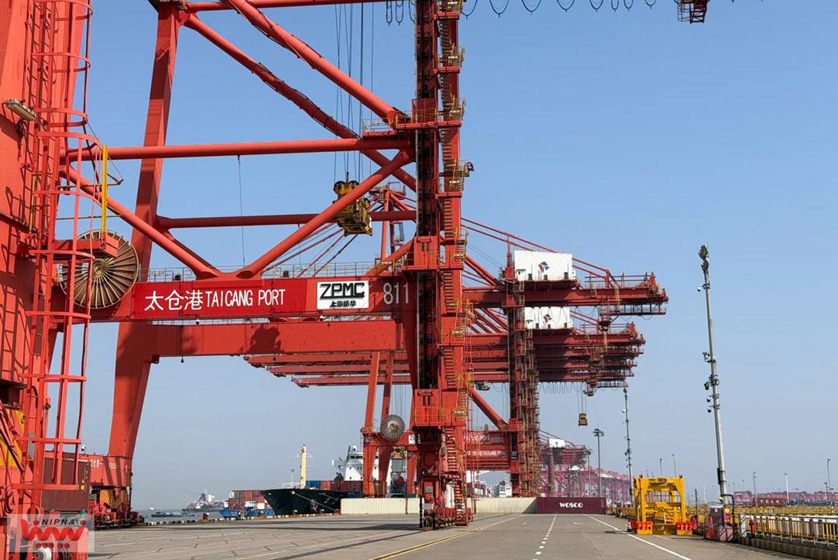 بازدید مدیرعامل شرکت ملی صنایع پتروشیمی از زیر ساخت های لجستیک چین در حاشیه برگزاری نمایشگاه chinaplas 2025 10