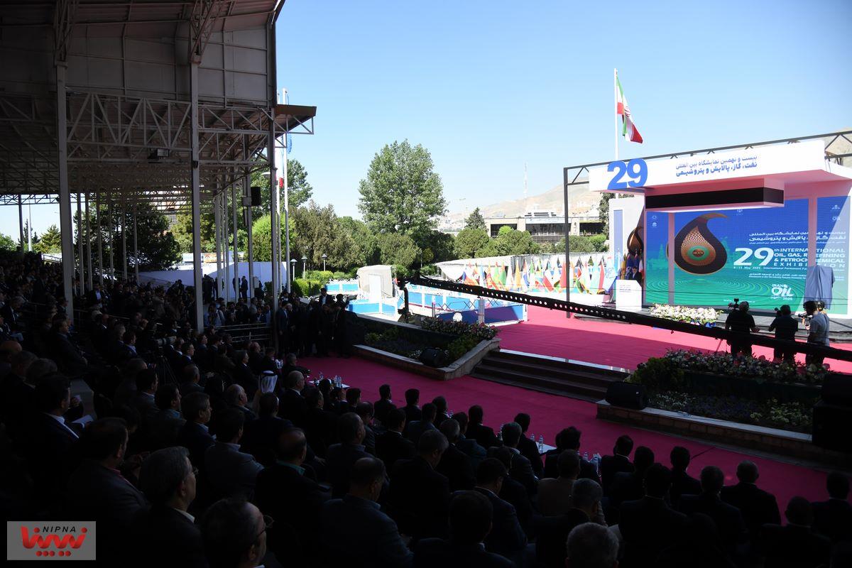 مراسم افتتاحیه بیست و نهمین نمایشگاه نفت،گاز،پالایش و پتروشیمی 6