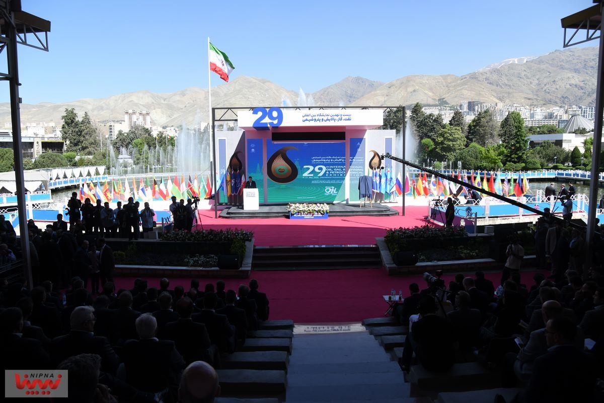 مراسم افتتاحیه بیست و نهمین نمایشگاه نفت،گاز،پالایش و پتروشیمی 12