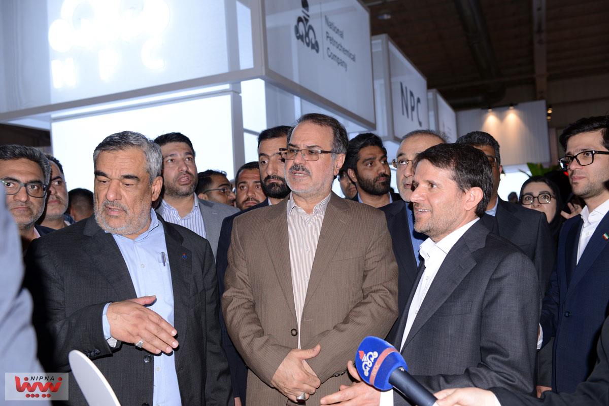 بازدید رئیس سازمان بازرسی کل کشور با حضور معاونین وزیر نفت از بیست و نهمین نمایشگاه نفت،گاز،پالایش و پتروشیمی 10