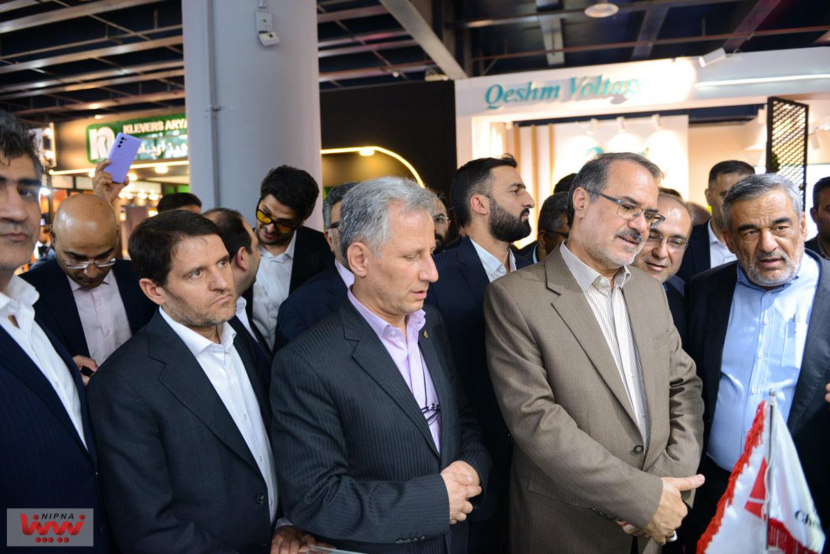 بازدید رئیس سازمان بازرسی کل کشور با حضور معاونین وزیر نفت از بیست و نهمین نمایشگاه نفت،گاز،پالایش و پتروشیمی 19