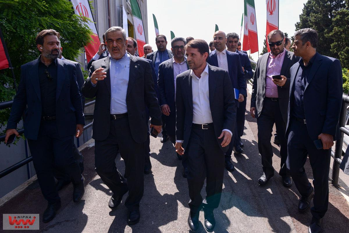 بازدید رئیس سازمان بازرسی کل کشور با حضور معاونین وزیر نفت از بیست و نهمین نمایشگاه نفت،گاز،پالایش و پتروشیمی 23