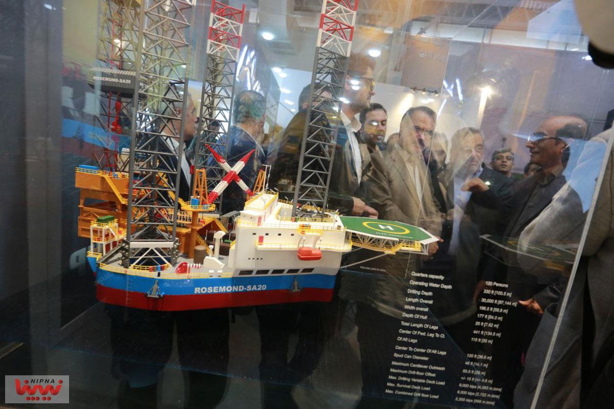 بازدید رئیس سازمان بازرسی کل کشور با حضور معاونین وزیر نفت از بیست و نهمین نمایشگاه نفت،گاز،پالایش و پتروشیمی 27