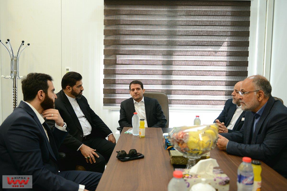 بازدید معاون وزیر نفت و مدیرعامل شرکت ملی صنایع پتروشیمی از پتروشیمی دهلران و سایت پتروپالایش دهلران و NGL 3100 41