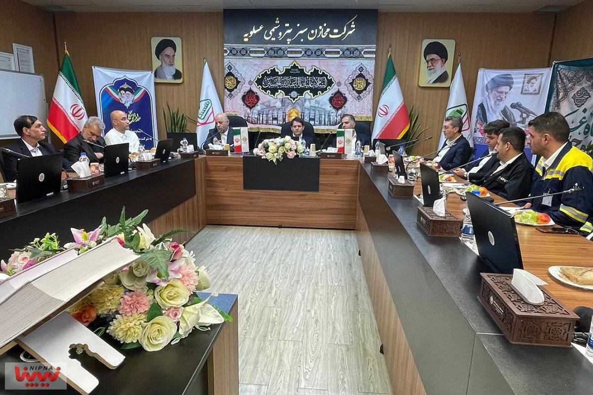 بازدید معاون وزیر نفت و مدیرعامل شرکت ملی صنایع پتروشیمی از شرکت HSE عسلویه و نشست با استاندار بوشهر و مدیران عامل پتروشیمی های این منطقه 9