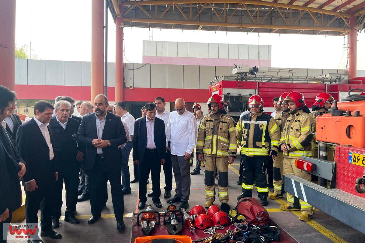 بازدید معاون وزیر نفت و مدیرعامل شرکت ملی صنایع پتروشیمی از شرکت HSE عسلویه و نشست با استاندار بوشهر و مدیران عامل پتروشیمی های این منطقه 5