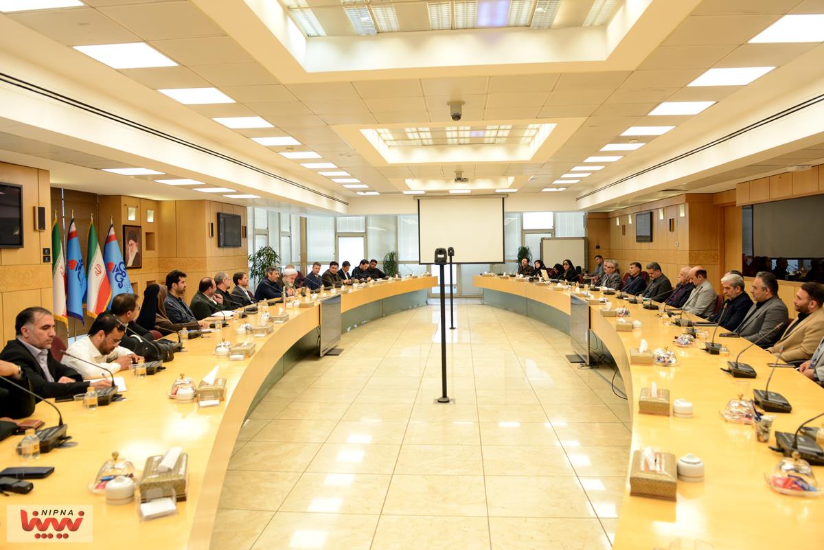 آیین تکریم و معارفه فرمانده بسیج شرکت ملی صنایع پتروشیمی 20