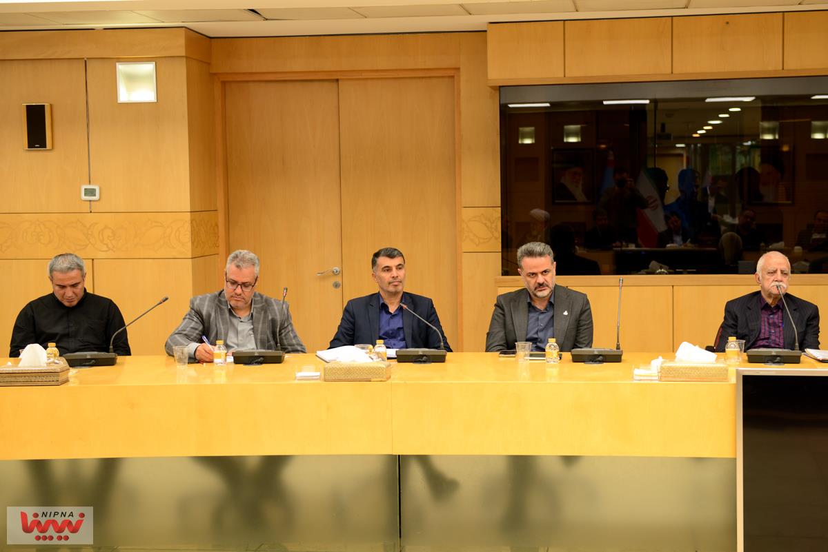 آیین تکریم و معارفه فرمانده بسیج شرکت ملی صنایع پتروشیمی 16